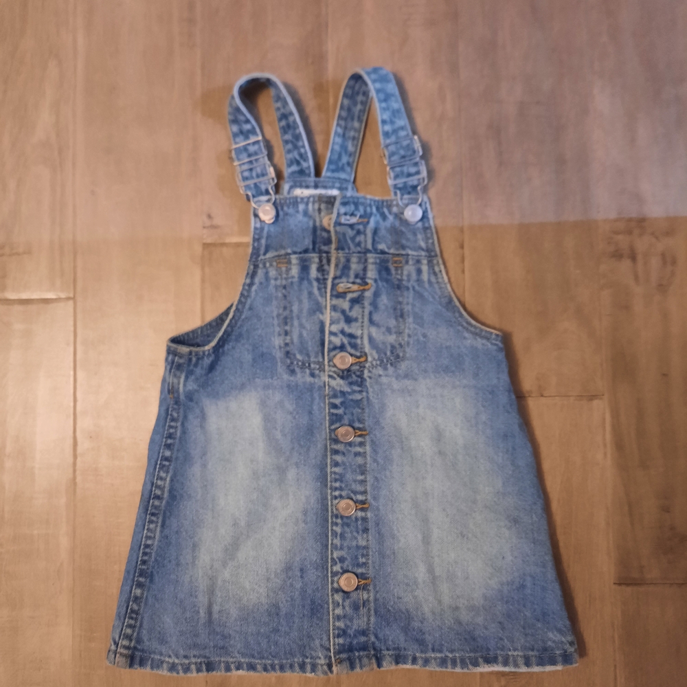 👑Joe Fresh Blue Denim Overalls Classic Style